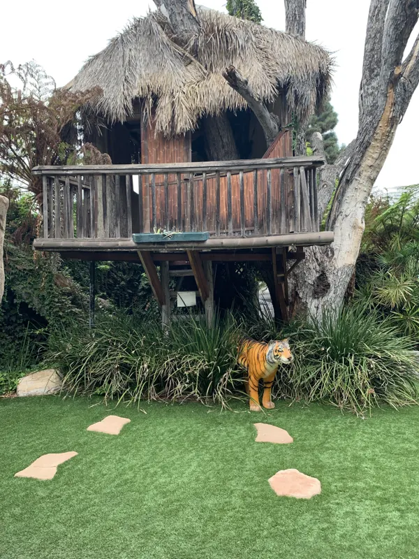 The tree house at The Enchanted Manor