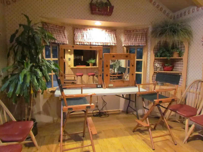 Make — up room at The Enchanted Manor