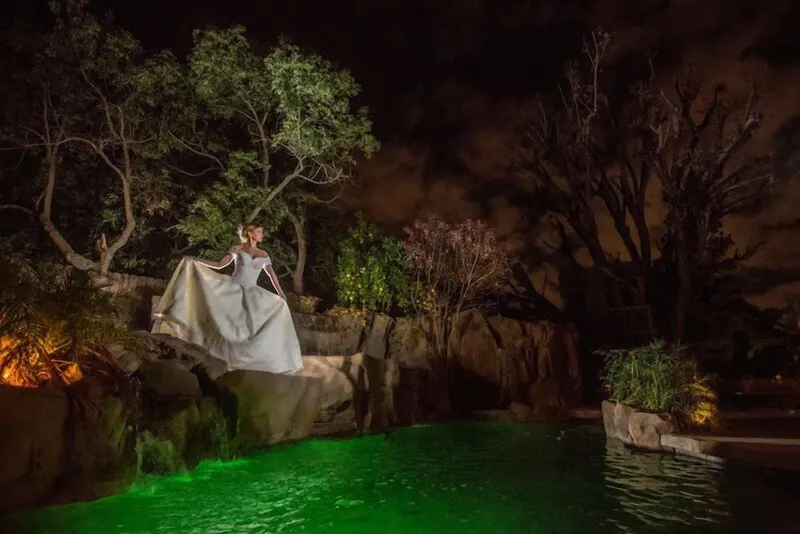 Green Pool — filming site at The Enchanted Manor